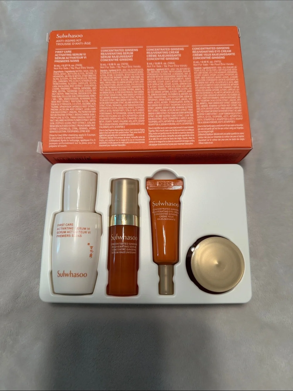 Sulwhasoo luxury anti